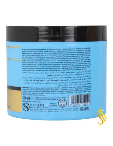 Lorenti Argan Oil Hair Mascarilla 500 ml